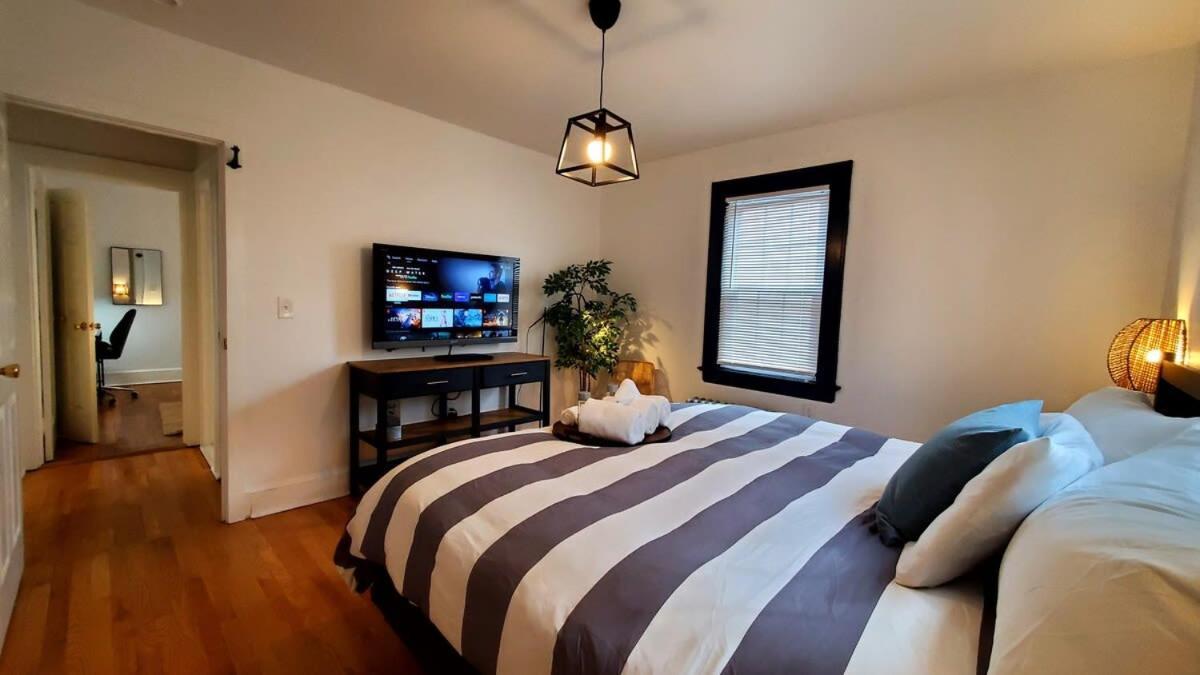 شقة The Blue Sapphire 2Br 2 King Beds & Ample Backyard بريدجبورت المظهر الخارجي الصورة