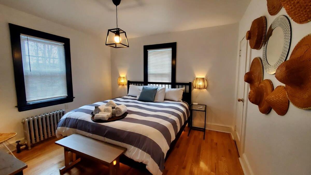 شقة The Blue Sapphire 2Br 2 King Beds & Ample Backyard بريدجبورت المظهر الخارجي الصورة